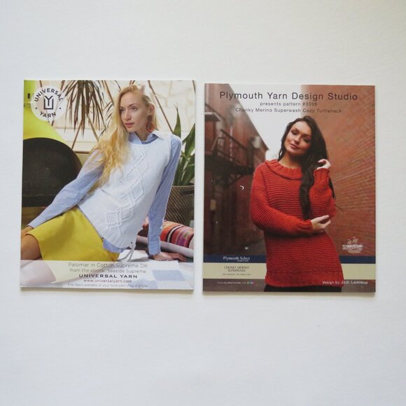 Vogue Knitting Mixed Media Craft Magazines Lot of 2 Fall 2020 Fall 2021 - Picture 4 of 4